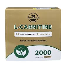 ویال خوراکی کارنیتین 2000 میلی گرم مکس اونیو 10 عدد