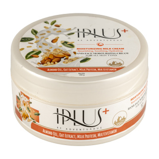 کرم مرطوب کننده حاوی روغن بادام و عصاره جوی دو سر آی پلاس حجم 200 میلی لیتر