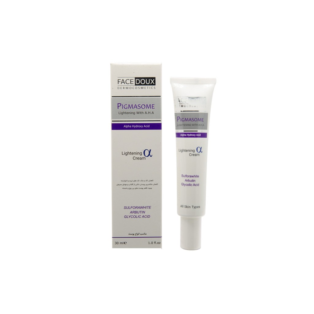 كرم ضدلک قوی پيگمازوم آلفا فيس دوكس